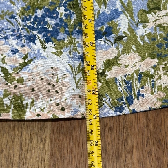 Reformation Greyson Hillside Floral 100% Linen Dress Size XS - Picture 9 of 12